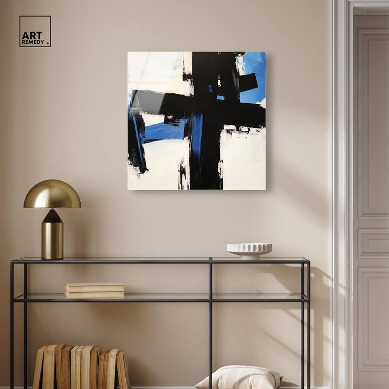 Blue Streak II Acrylic by Art Remedy, Ready to Hang