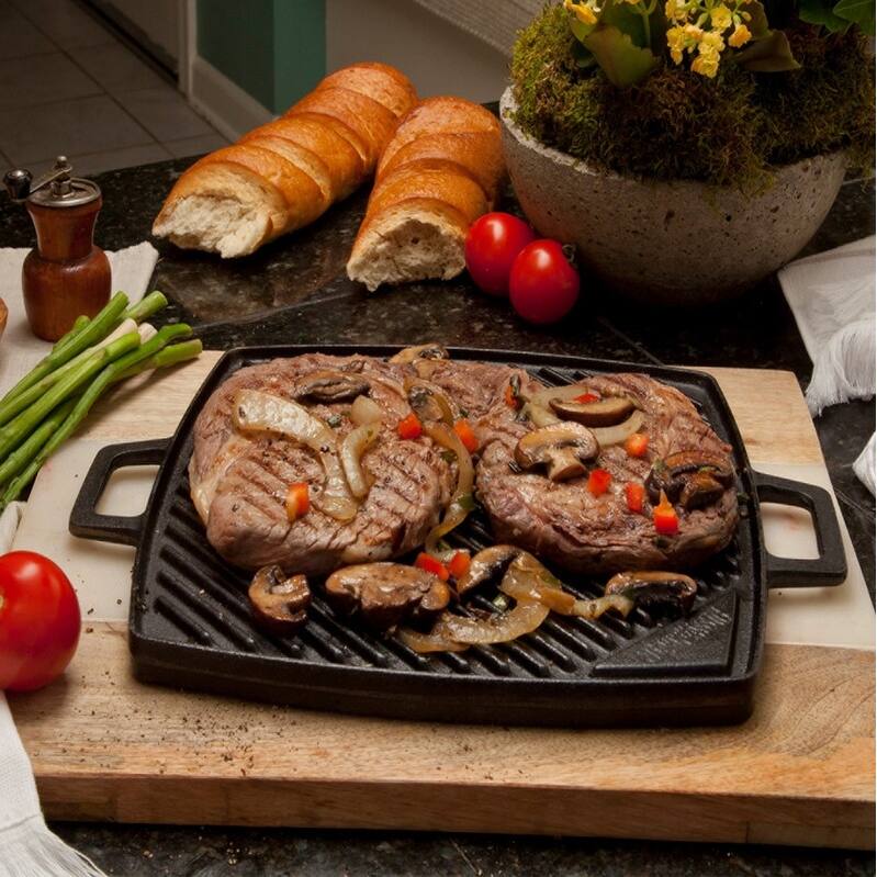 Bayou Classic® 7444 - 10.5-in Cast Iron Reversible Griddle
