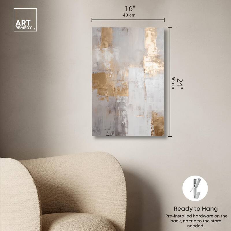 Woven Reminiscence I Canvas by Art Remedy, Gallery Wrapped
