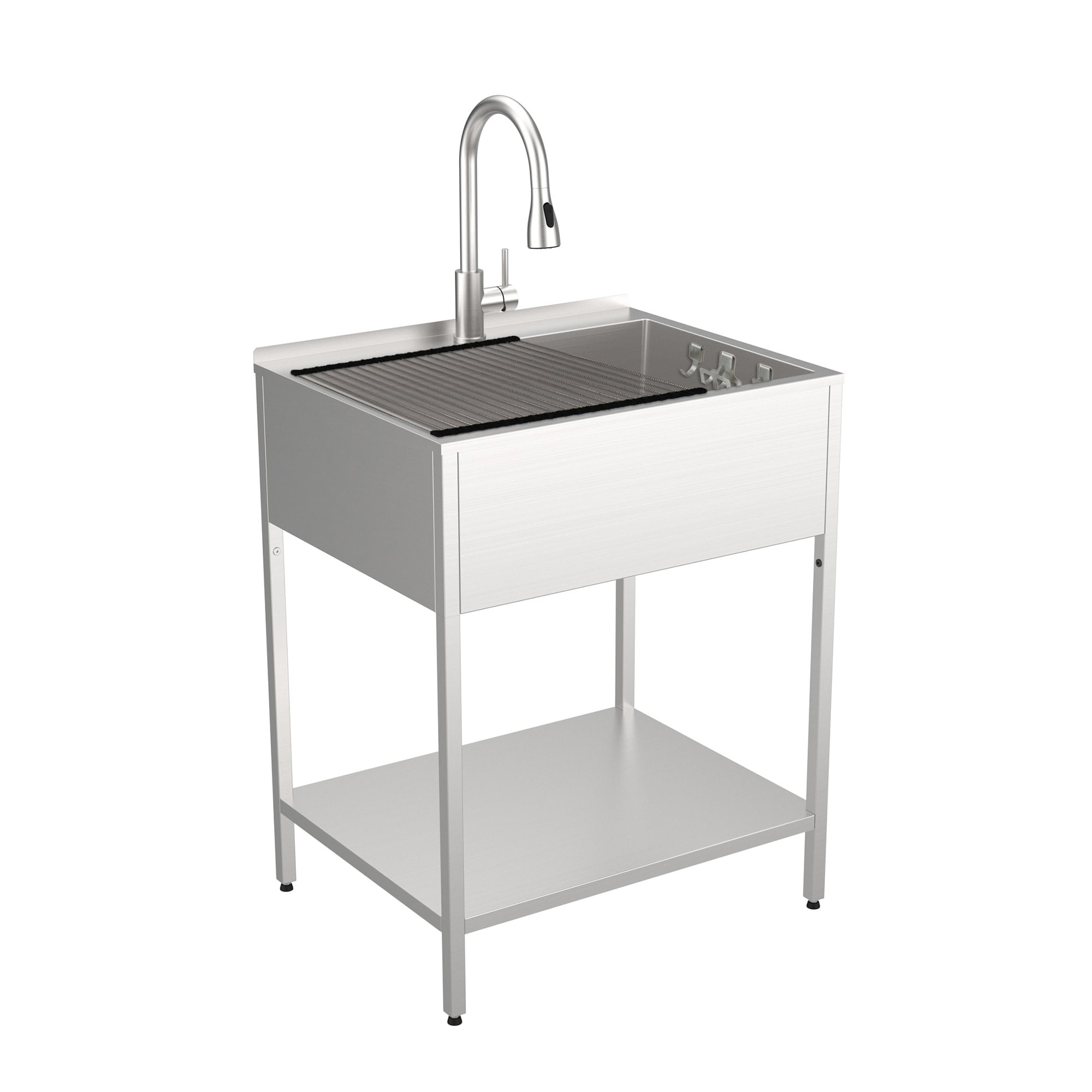 Transolid TRS_K-EWS-2822S Contemporary Laundry Washstand 28" Free
