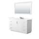 Option White, Nickel Trim, Giotto Quartz Top