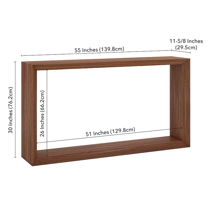 Osmond 55" Wide Rectangular Console Table