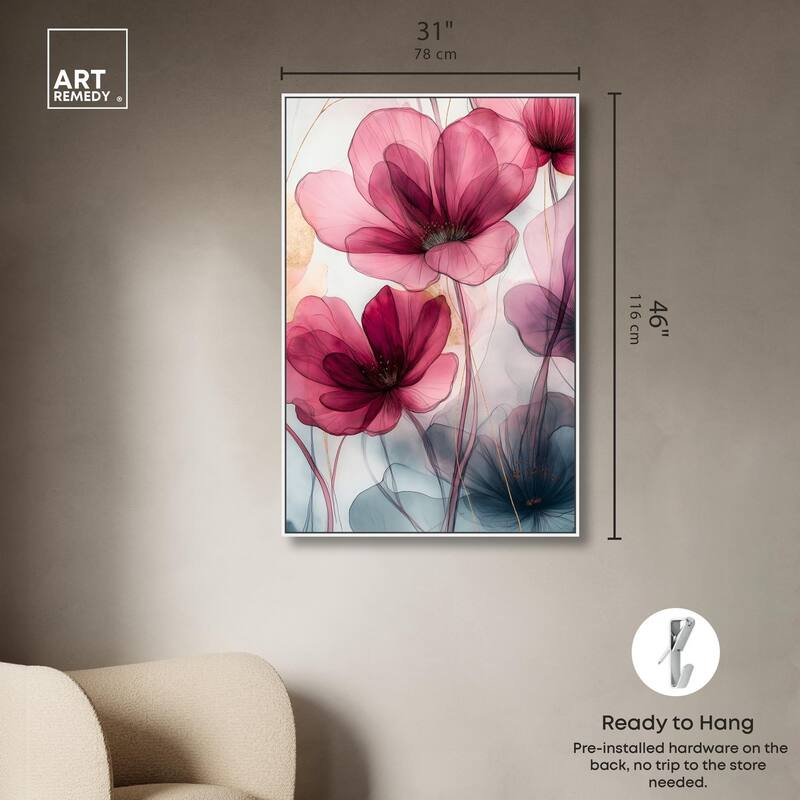 Filigree Flora II Canvas by Art Remedy