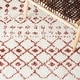 preview thumbnail 110 of 117, SAFAVIEH Berber Fringe Shag Leatha Trellis Rug