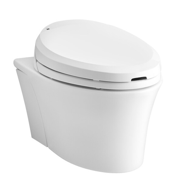 Shop Kohler K 6300 Veil Wall Hung One Piece Elongated Toilet Bowl