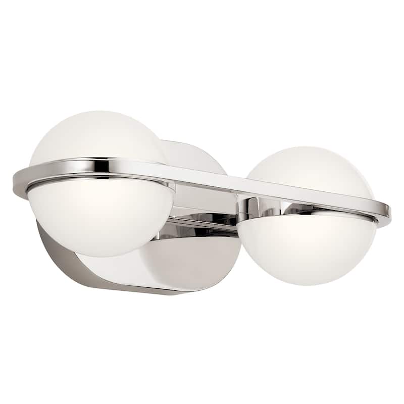 Kichler Brettin 2 Light 14" Wide LED Bathroom Vanity Light