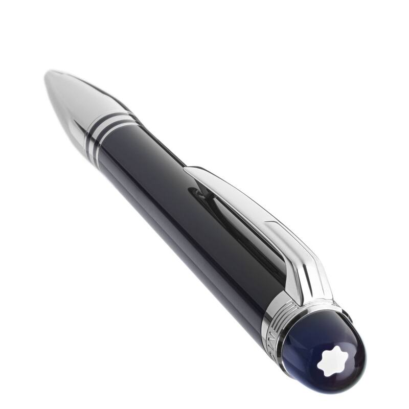 Montblanc 132511 StarWalker Platinum-Plated Doue Ballpoint Pen, Black