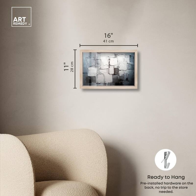 Urban Grid Shadowbox by Art Remedy