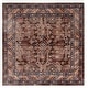preview thumbnail 8 of 34, SAFAVIEH Bijar Celie Traditional Distressed Oriental Area Rug 10' x 10' Square - Royal/Ivory