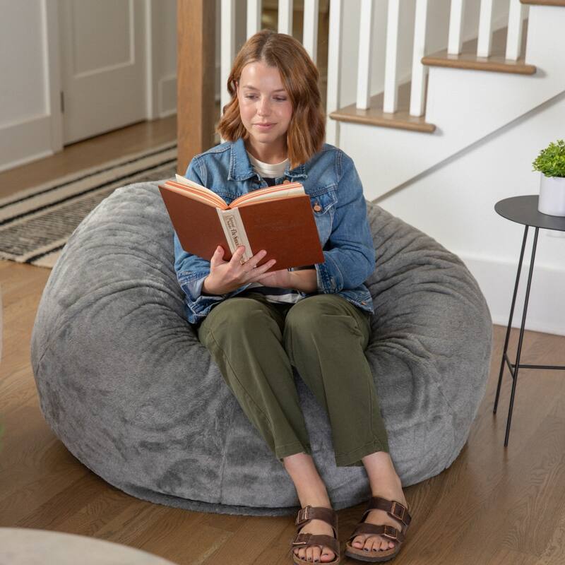Oversized Refillable Bean Bag Chair for Kids and Adults