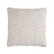 preview thumbnail 1 of 3, HGTV Home Collection White Boho beaded pillow, White, 18 in