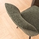 preview thumbnail 16 of 47, Set of 2 Modern Dining Chairs, Armless Upholstered Side Chairs