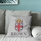 preview thumbnail 11 of 18, NCAA Ivy League 16 Inch Sweatshirt Pillow