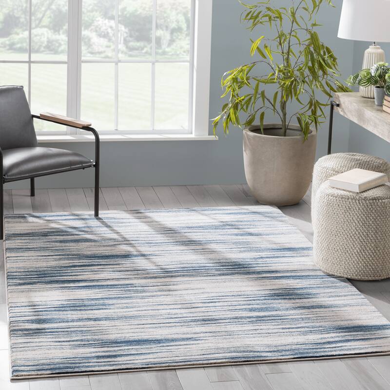 Well Woven Baldwin Sebastian Striation Modern Area Rug