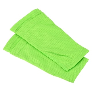 Size L Soccer Shin Guard Socks, 2 Pack Breathable Sleeves for Running ...