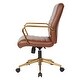 preview thumbnail 48 of 46, Baldwin Mid-Back Faux Leather Chair