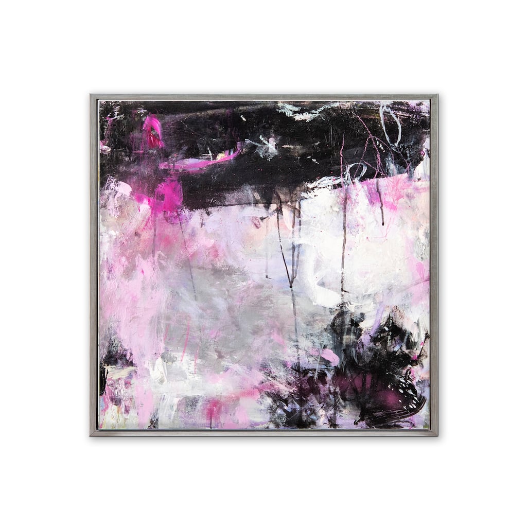 'Meet Me at the Pink Motel' Framed Wall Art by Patricia Schwimmer