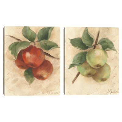 Summer Fruit II, Summer Fruit III by Albena Hristova Canvas Art Prints