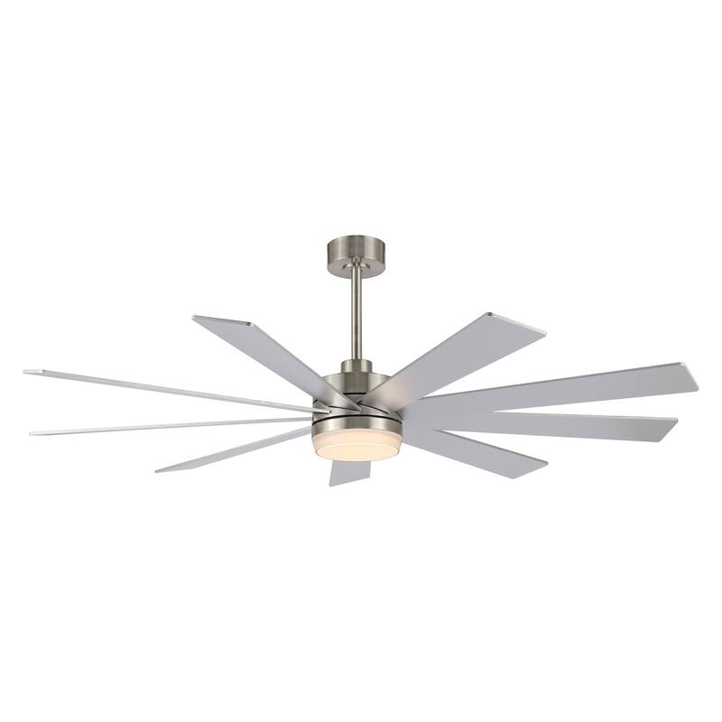 WINGBO 65/72 inch DC Motor Indoor Ceiling Fan with Light & Remote...