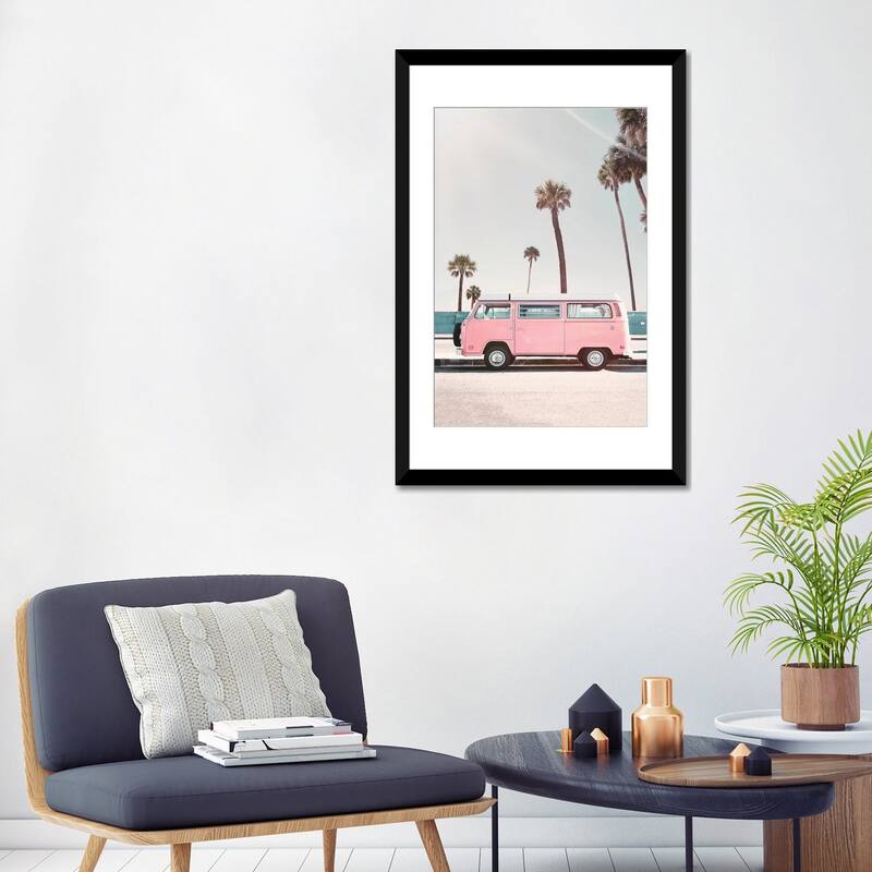 iCanvas "Pink Van" by Sisi & Seb PFA