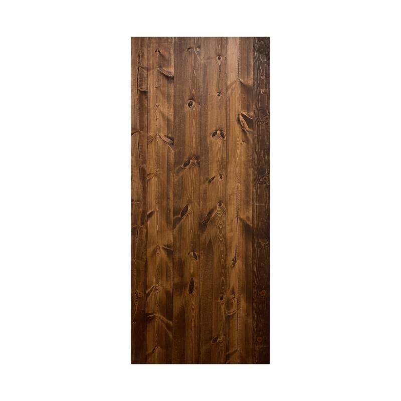 Coast Sequoia 36in x 84in S Series Pine Wood Sliding Barn Door With Hardware Kit