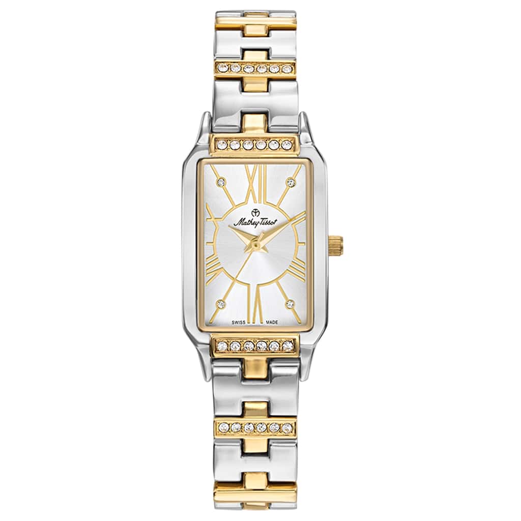 Mathey Tissot Women's Classic Silver Dial Watch - D2881BI - 6 (36)