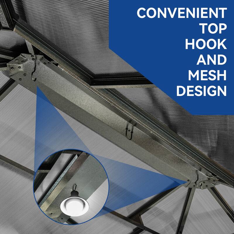 Outdoor Hardtop Canopy Gazebo