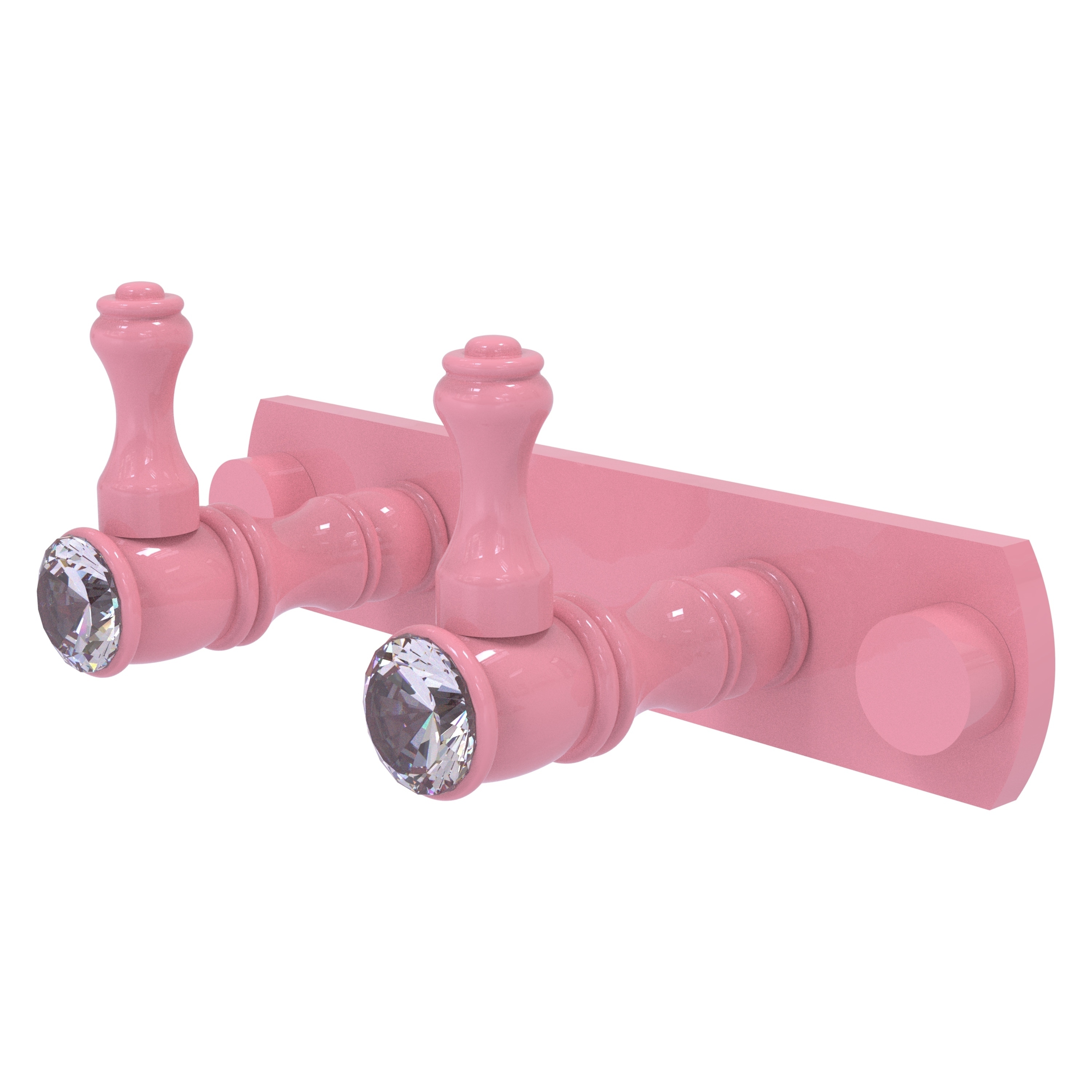 Allied Brass Carolina Crystal Collection 2 Position Multi Hook