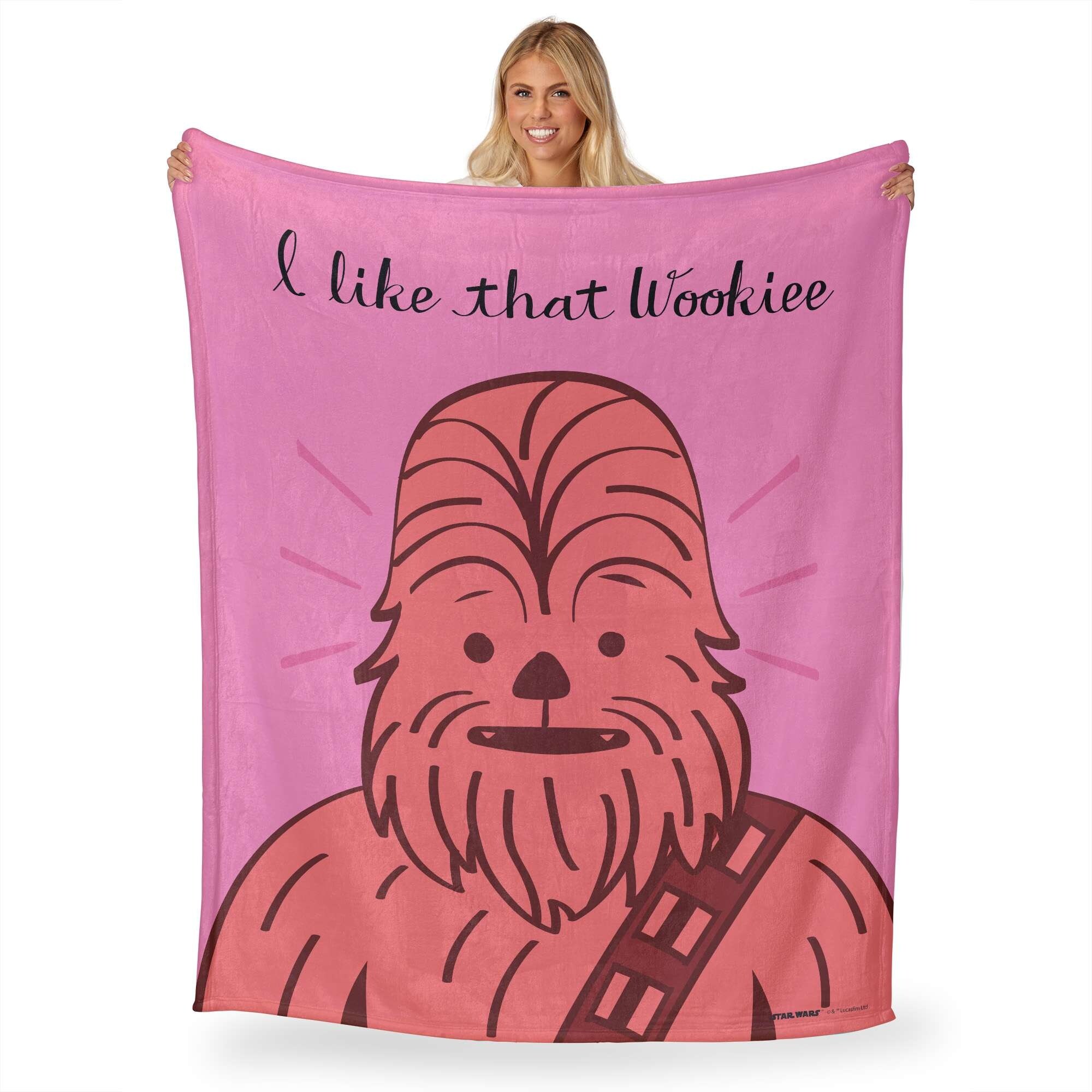 Lucas Star Wars Classic That Wookie Silk Touch Throw Blanket 50 W x 60 L