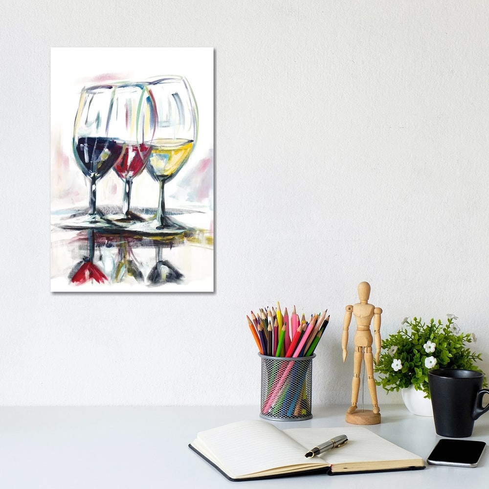 iCanvas "Time for Wine II" by Andy Beauchamp Canvas Print