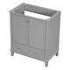preview thumbnail 30 of 29, Modern 30 Inch Bathroom Vanity Base with Drawer and Adjustable Shelves, Cabinet Only without Sink