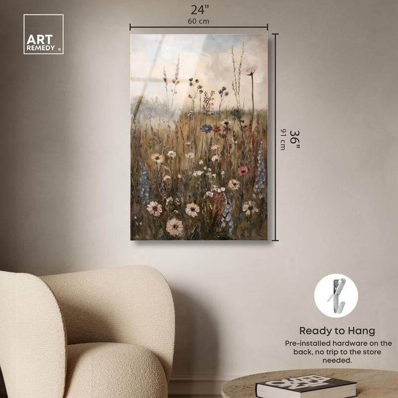 Field of Forgotten Dreams II Acrylic by Art Remedy, Ready to Hang