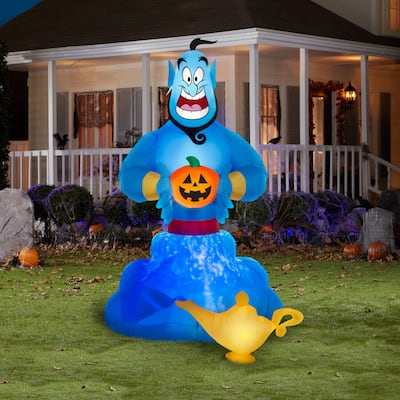 Projection Airblown-Kaleidoscope-Aladdin Genie-Scene-Disney