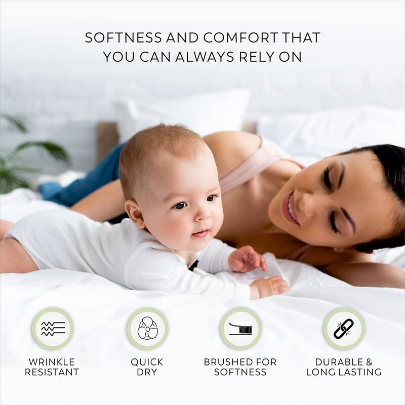 Color Sense Cotton 225TC Silky Wrinkle Resistant Sheet Set