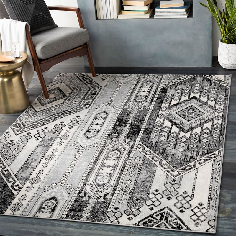 The Curated Nomad DeVilla Vintage Boho Area Rug