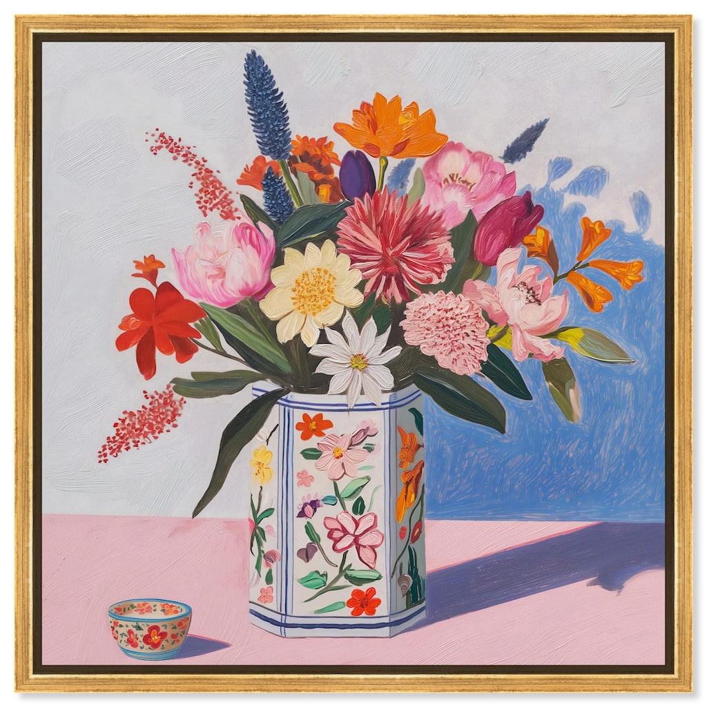 Spring's Riot Canvas by Art Remedy