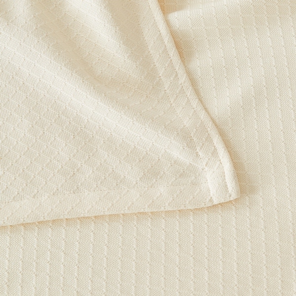 slide 2 of 4, Everyday Blanket Collect Egyptian Cotton Blanket Full & Queen - Ivory