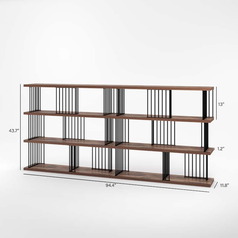 EVE-Modern Iron Bookcase ---- 94.4*11.8*43.7 inches - 94.4*11.8*43.7 inches