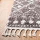 preview thumbnail 39 of 62, SAFAVIEH Berber Fringe Shag Liller Trellis Area Rug