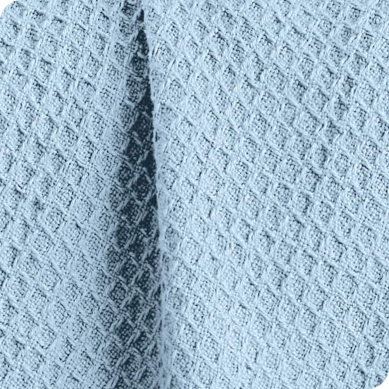 Bare Home Cotton Waffle Bed Blanket