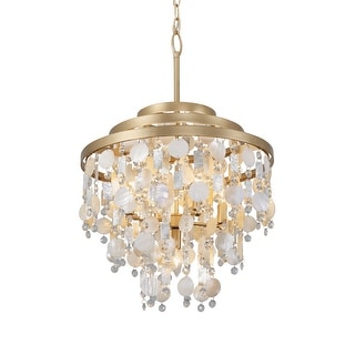Varaluz Kalani 5-Light Chandelier - French Gold