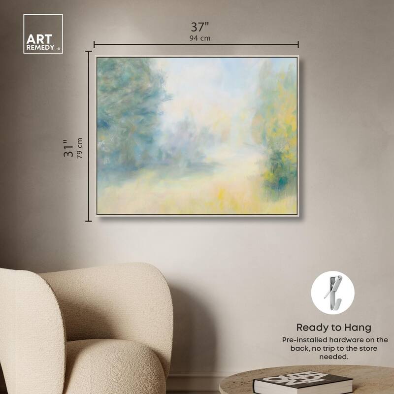 Faded Horizon I Canvas by Art Remedy