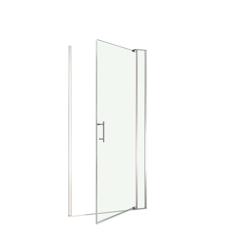 Semi-Frameless Left and Right Opening Universal Pivot Shower Door