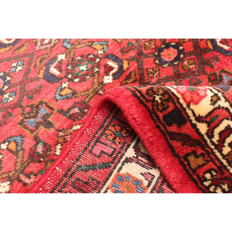 ECARPETGALLERY Hand-knotted Andelz Red Wool Rug - 3'3 x 4'7