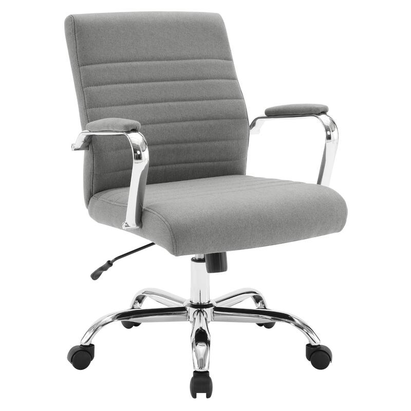 Mid-Back Office Chair - Grey