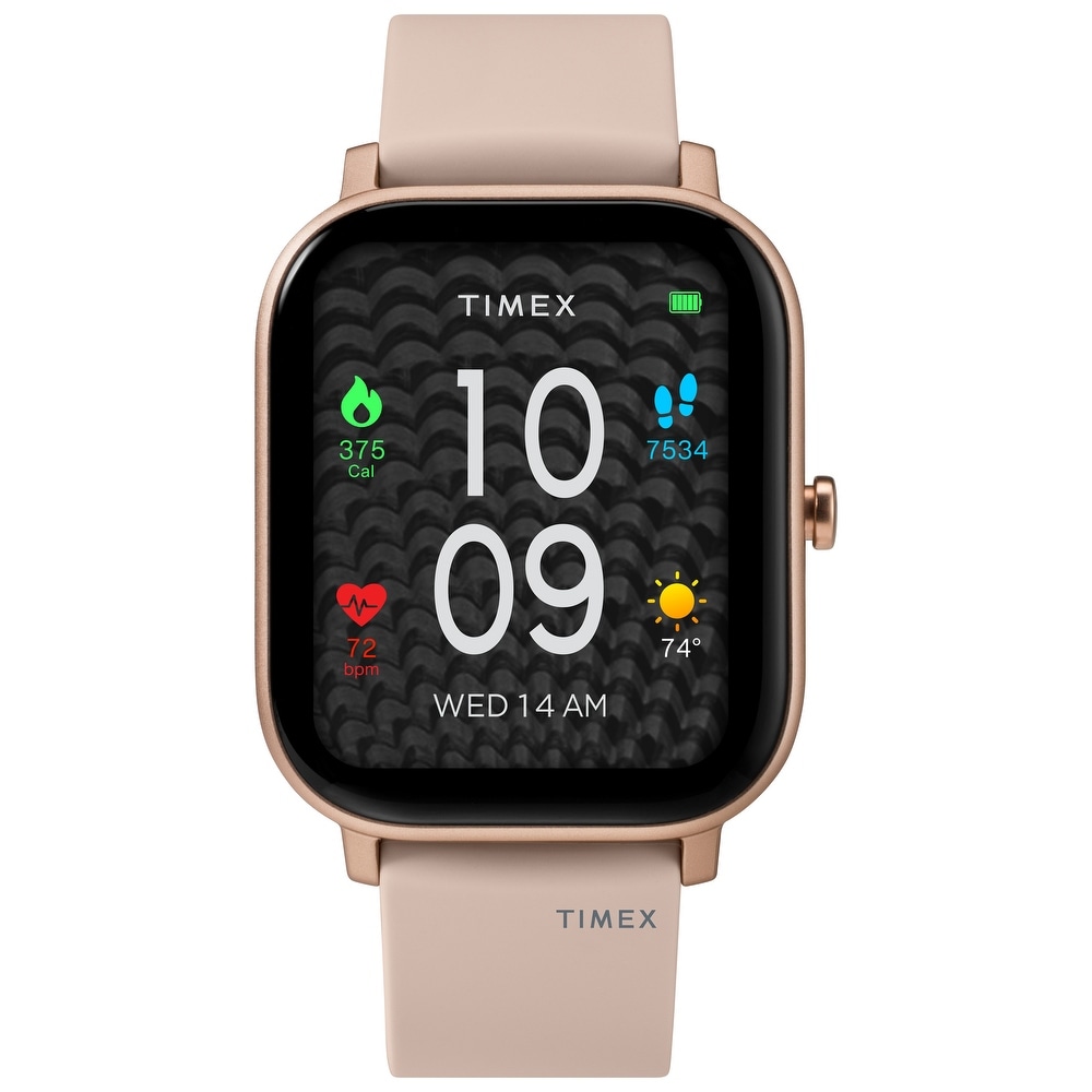 pink gold smartwatch