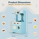 preview thumbnail 4 of 18, Wooden Play Kitchen Set for Kids, Pretend Cooking Toy, Interactive Kitchen Playset