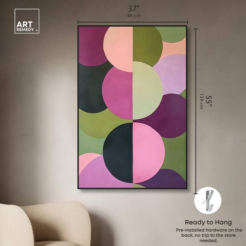 Purpurea I Canvas by Art Remedy