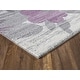 preview thumbnail 4 of 3, L'Baiet Amy Grey Floral Rug
