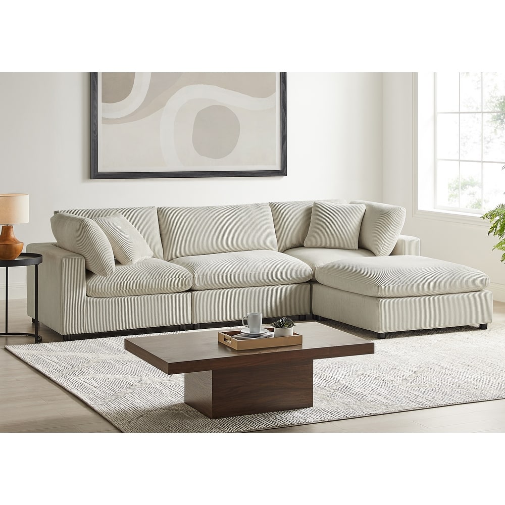 Cambrai Modular 4-Piece XL Chofa Sectional by Greyson Living